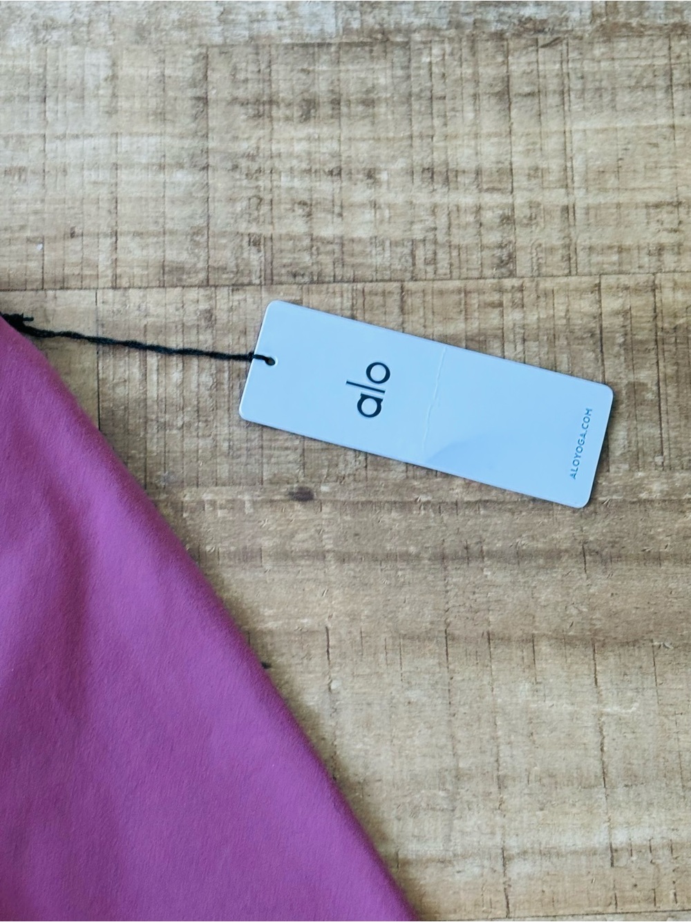 NWT Alo Yoga Legging Burgundy truffle size small - Picture 2 of 5